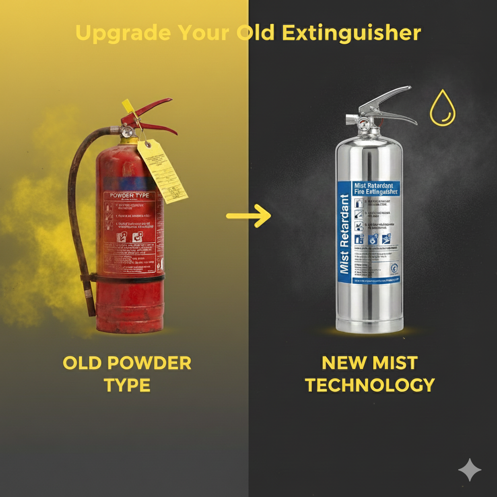 Fire Extinguisher Technology Upgrade