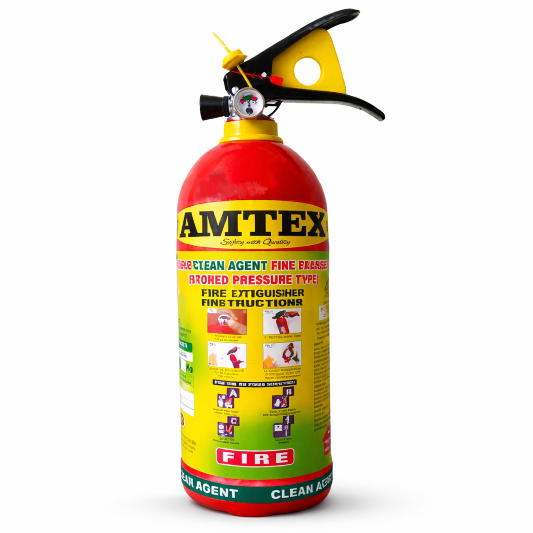 Portable Clean Agent Based (SP Type) Fire Extinguisher