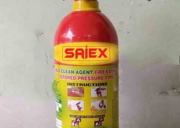  Clean Agent Based (Stored Pressure) Type Fire Extinguisher:  SAIEX Brand